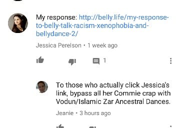 To those who actually click Jessica's link, bypass all her commie crap with Vodun/Islamic Zar Ancestral Dances